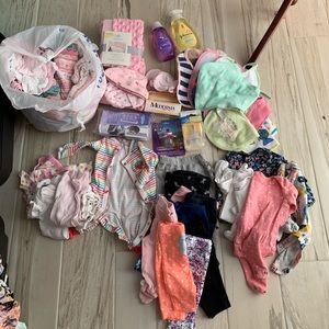 clothes Baby-wash Nipples Pacifier bibs hat mitten